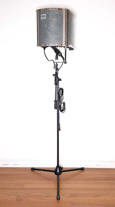 Microfone RODE P48 e Sistema Profissional Marantz de captação Estúdio