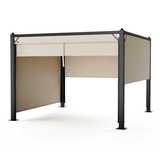 Altana ogrodowa Blumfeldt Pantheon Cortina 3x3m z roletami