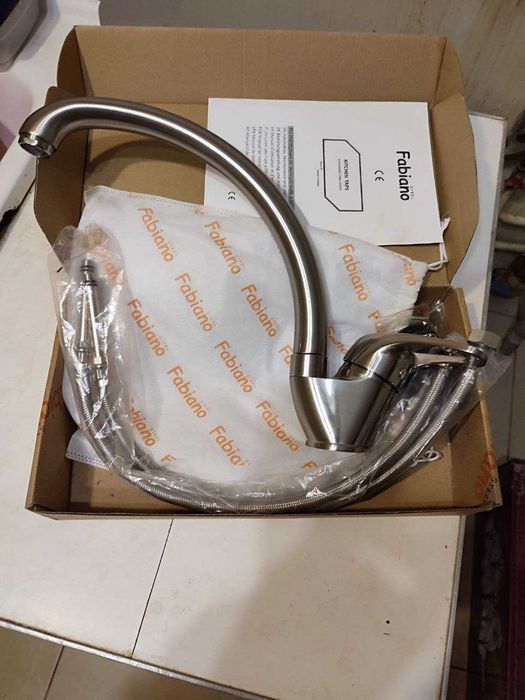 Мойка кухонная Imperial с сифоном и смесителем