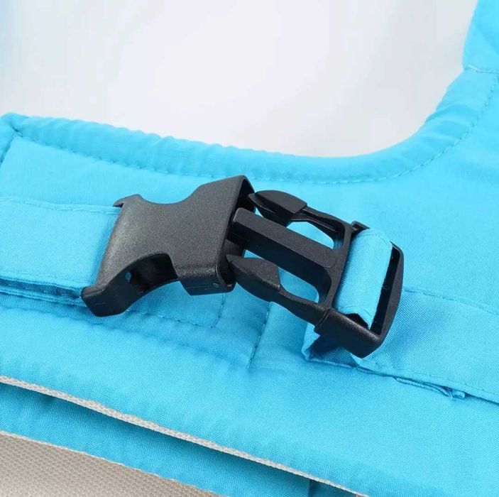 Arnês auxiliador na aprendizagem de caminhar