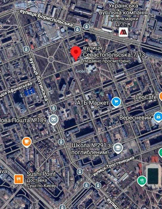 Продаж 1 кімнати з ремонтом в гуртожитку, вул. Севастопольська