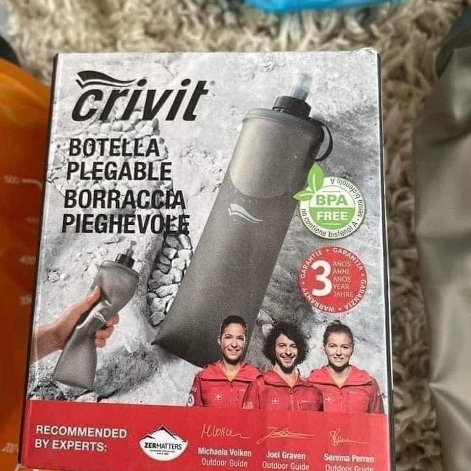 Туристична мʼягка фляга бутилка Crivit