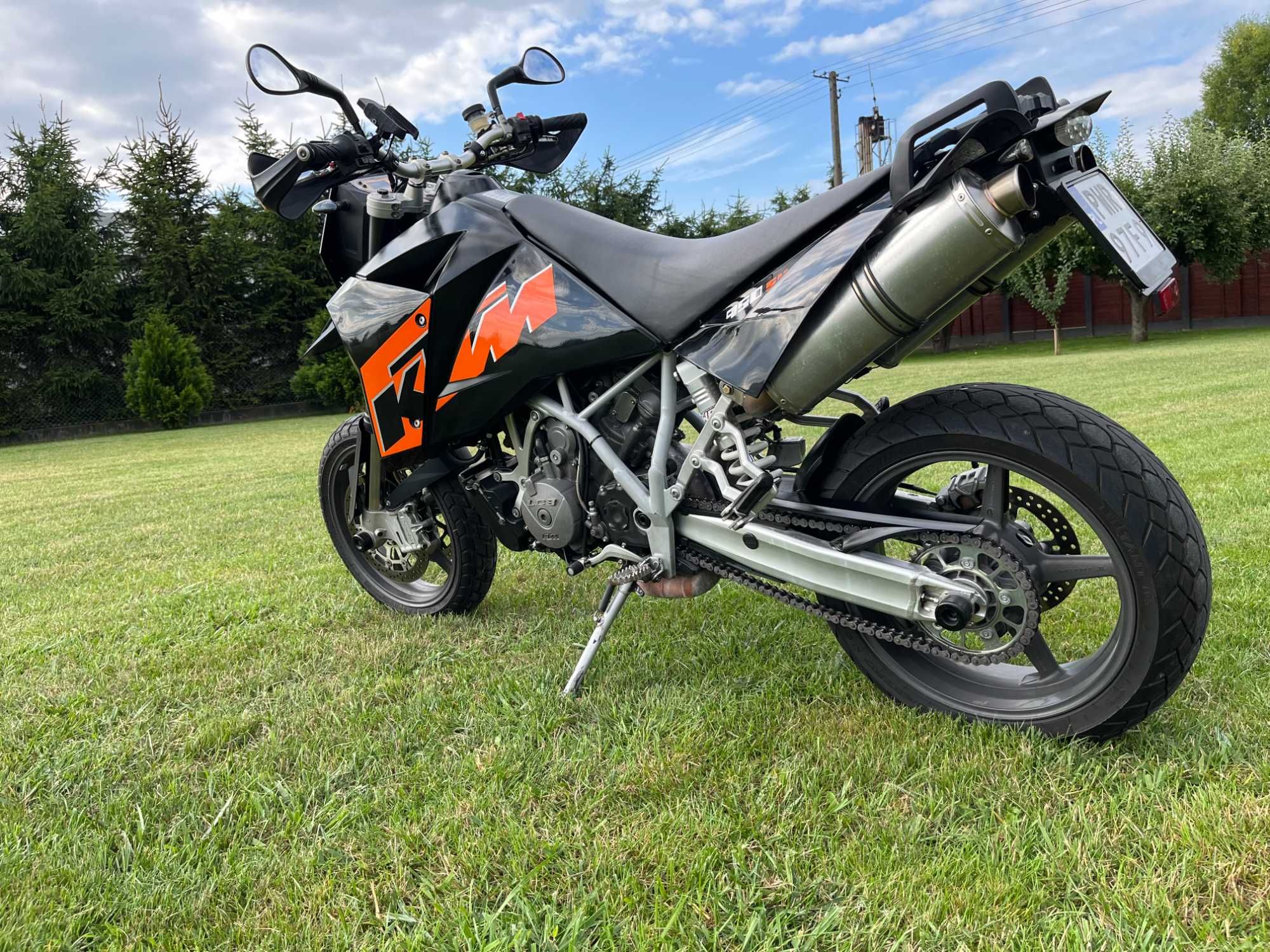 KTM 950 SM LC8 06 bez wkładu, Leo Vince, 2 kluczyki