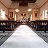 Gruby Dywan Biały (Szeroki 1,5m i 1m) Dekoracja Kościoła Sali na Ślub
