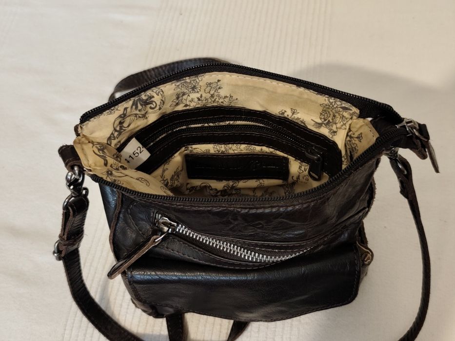 Skórzana torebka listonoszka męska House Of Janic Carlo