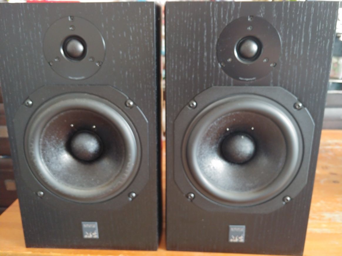 Atc scm 11 v3 + Tellurium Q Blue, monitory kolor czarny ash