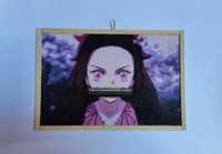 Obrazek z haftu diamentowego: Nezuko Kamado (anime Demon Slayer) 20x30