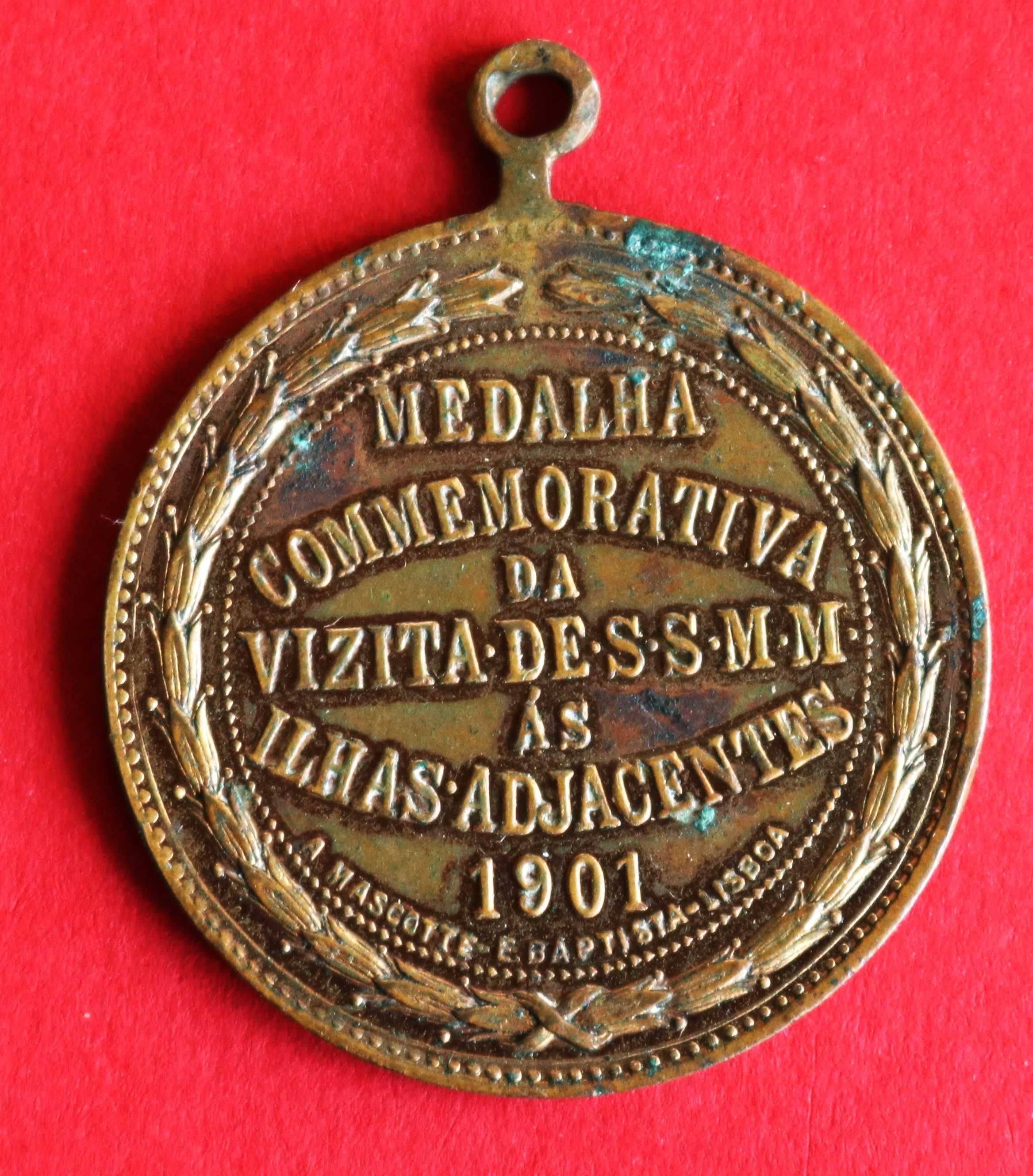 Reis D Carlos D Amélia 1901 Visita Régia Açores e Madeira