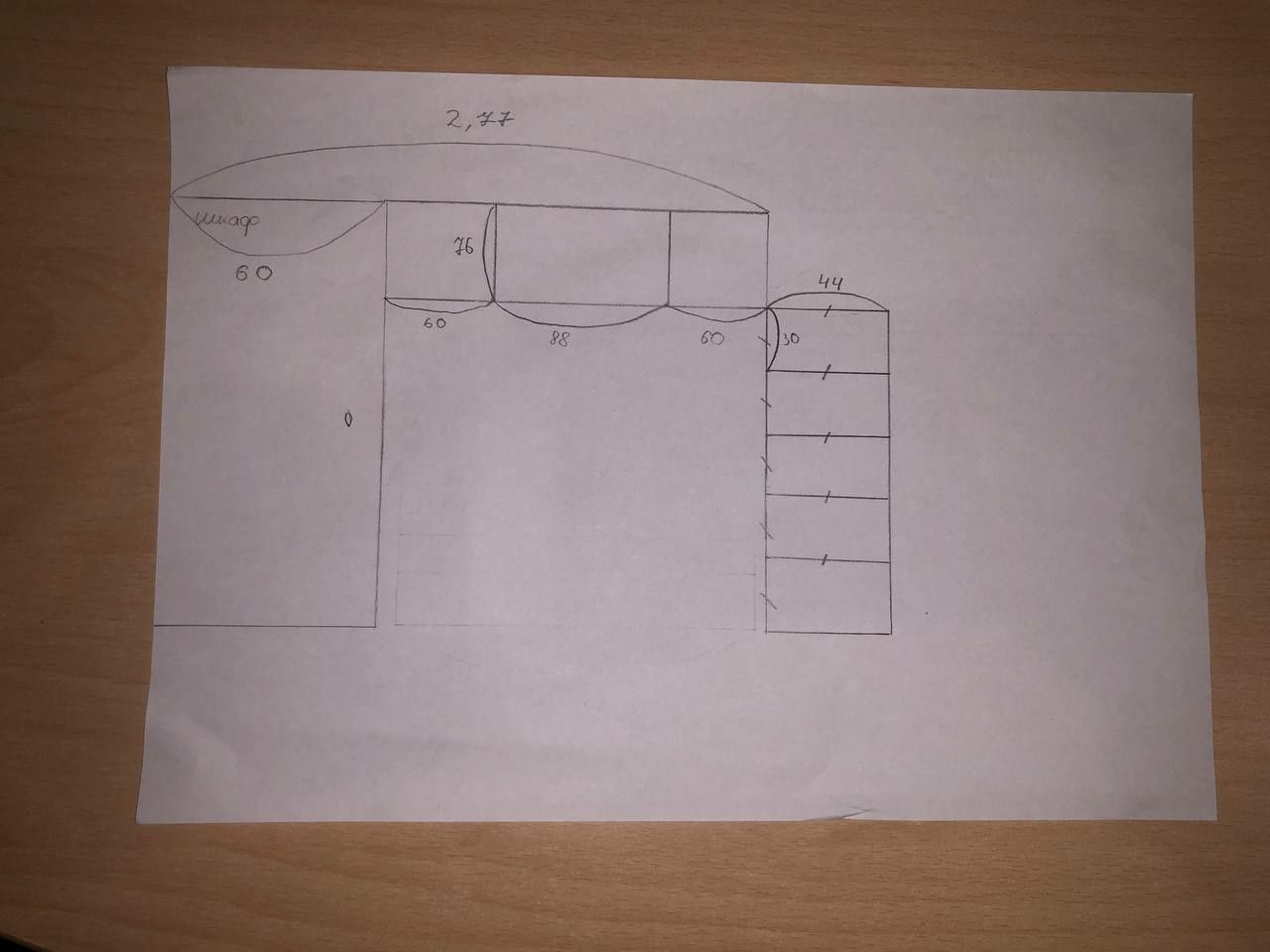 Мебель для спальни (детской) б/у+кровать