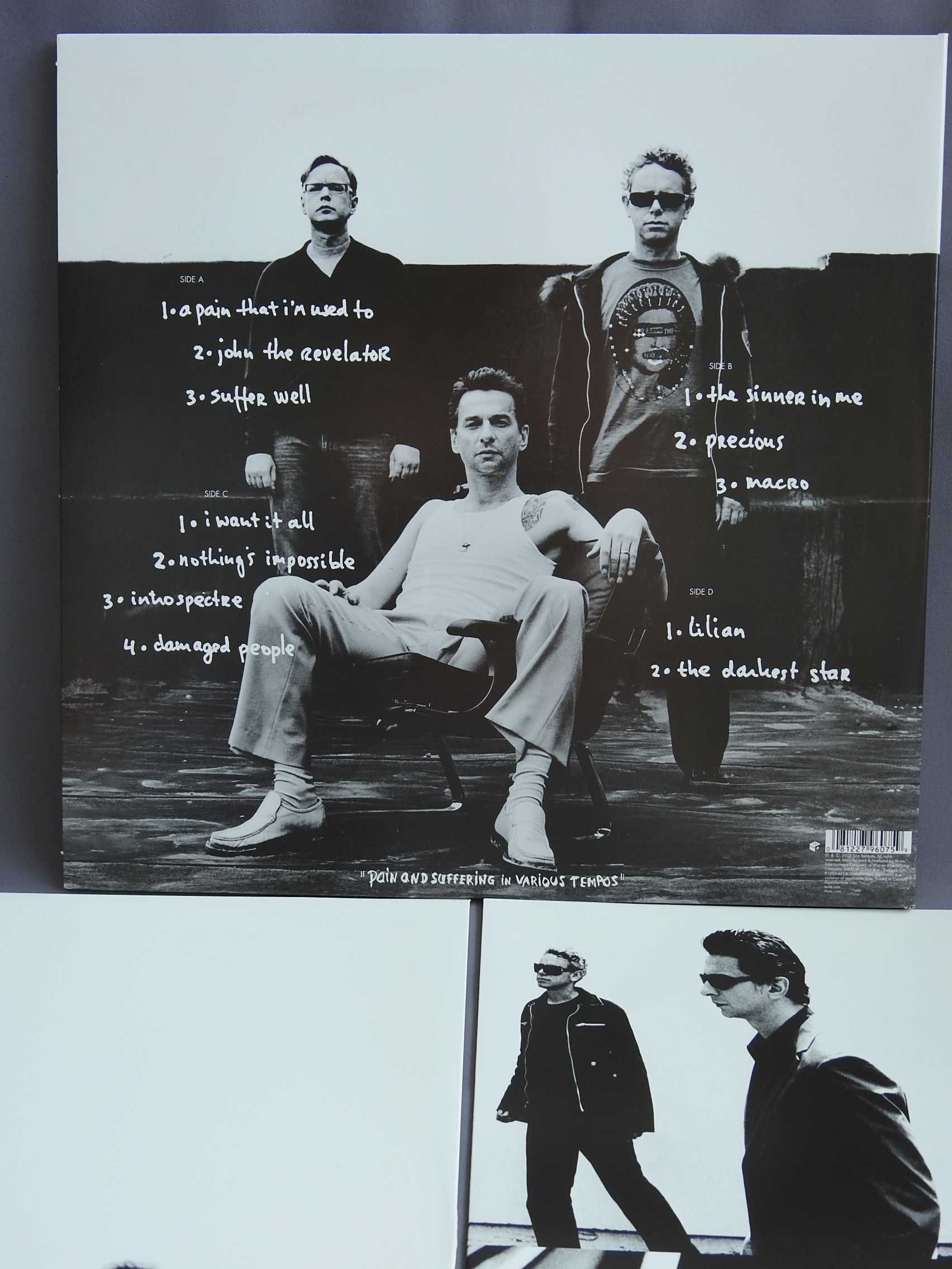 Depeche Mode Playing The Angel 2 LP USA коллекционная пластинка 2014