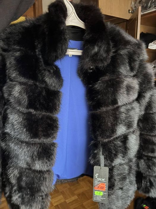 Шуба Натуральна, Ондатра, Кролик