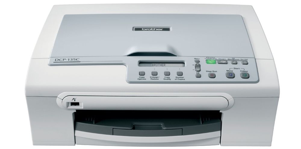 USZKODZONA Brother dcp-135