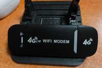 4G LTE USB модем для прийому і роздачі інтернету через Wi-Fi