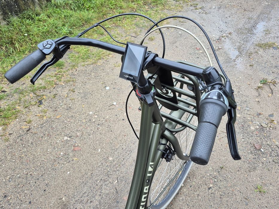 Rower damka damski elektryczny elektryk  Bafang jak Nowy Nexus 8 retro