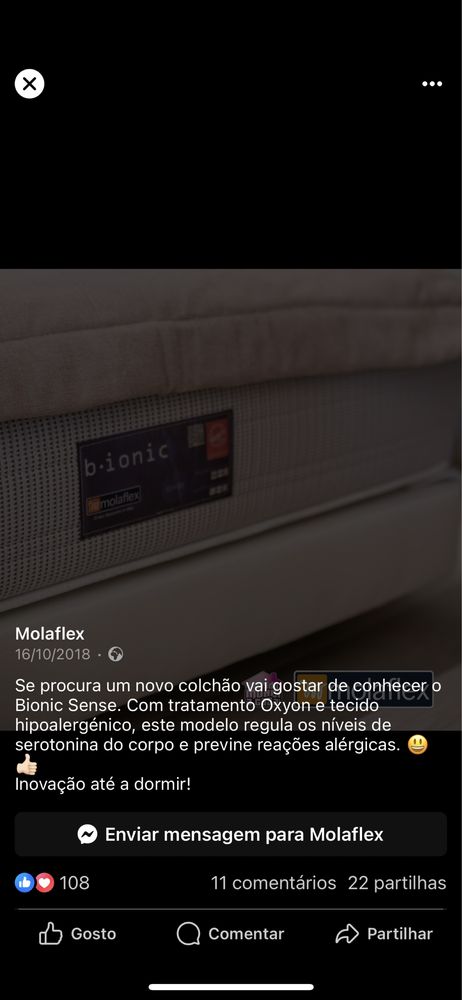 Cama cerejeira + estrado + colchao molaflex 200x160 + 2 mesinhas cabec