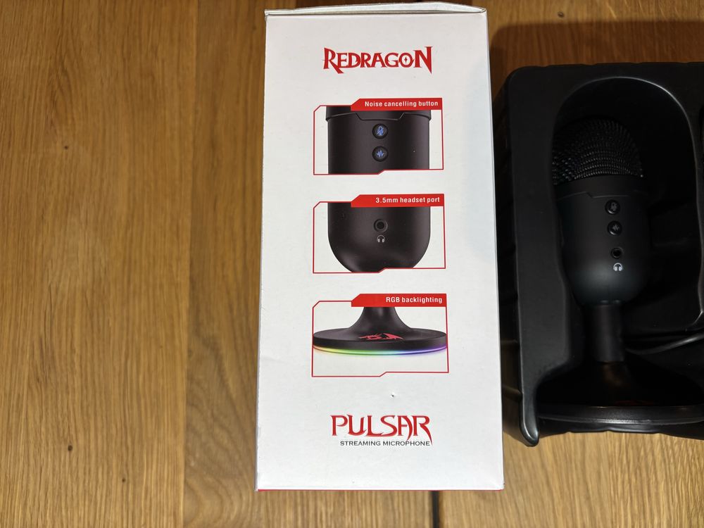 Mikrofon Gamingowy RedRagon GM303 Pulsar