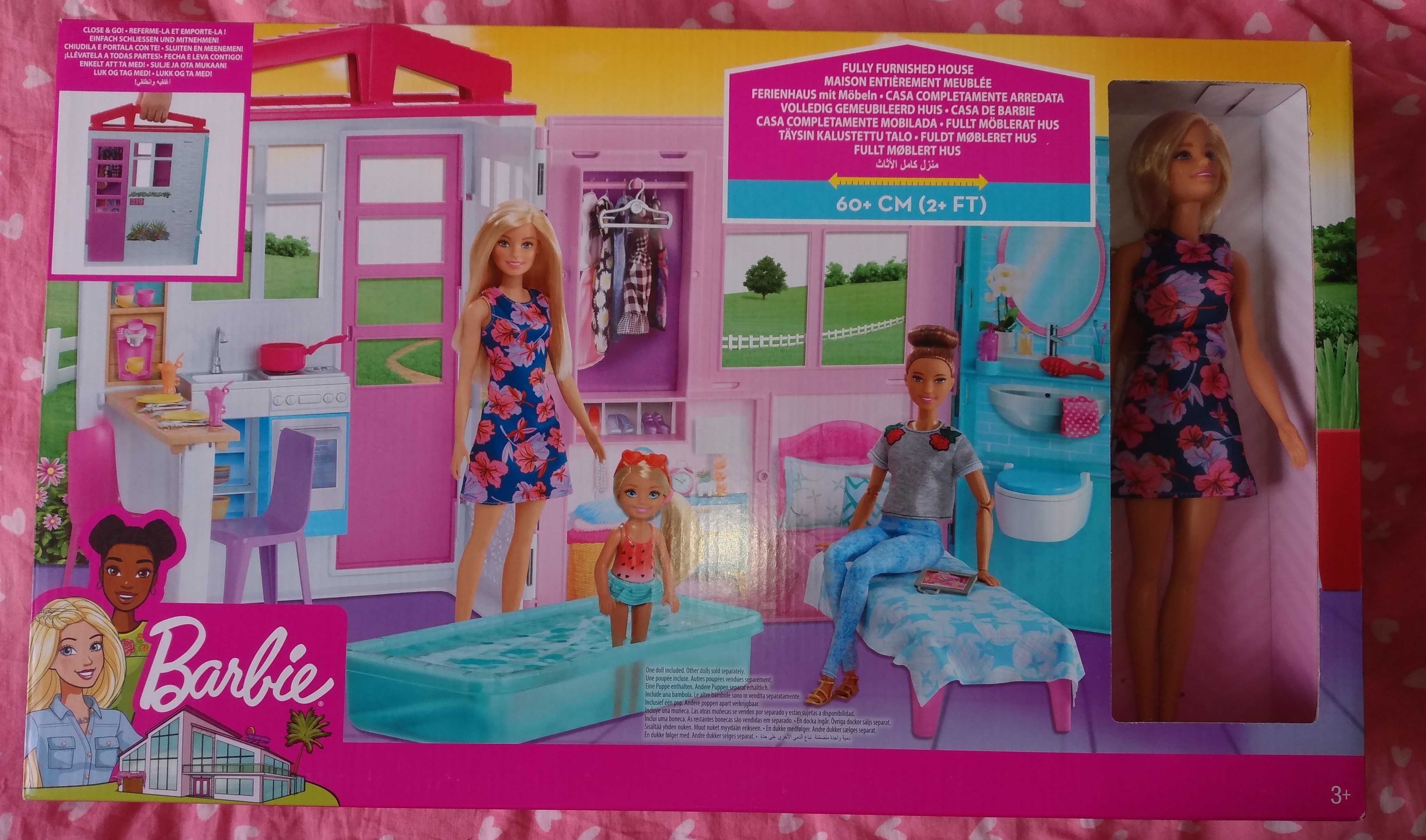 Nowy domek + lalka Barbie