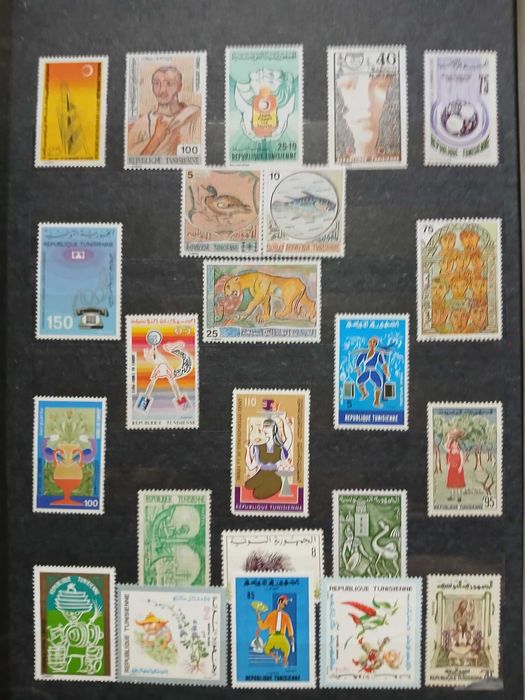 PRL zagranica znaczki pocztowe