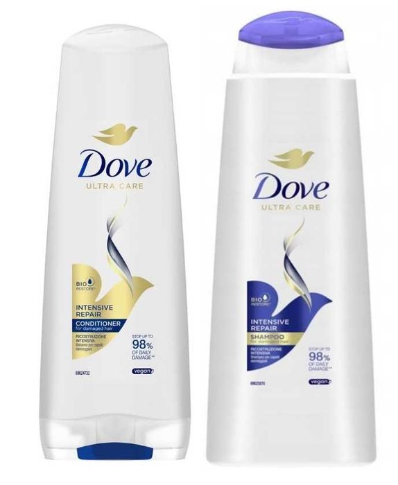 Dove Intensive Repair do włosów zniszczonych odżywka + szampon
