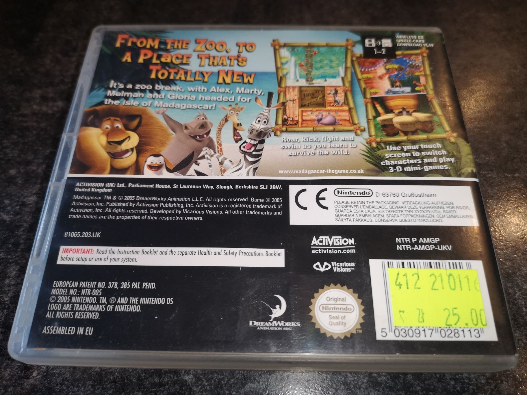 Madagascar 2 DS Nintendo gra ANG (sklep Ursus) kioskzgrami