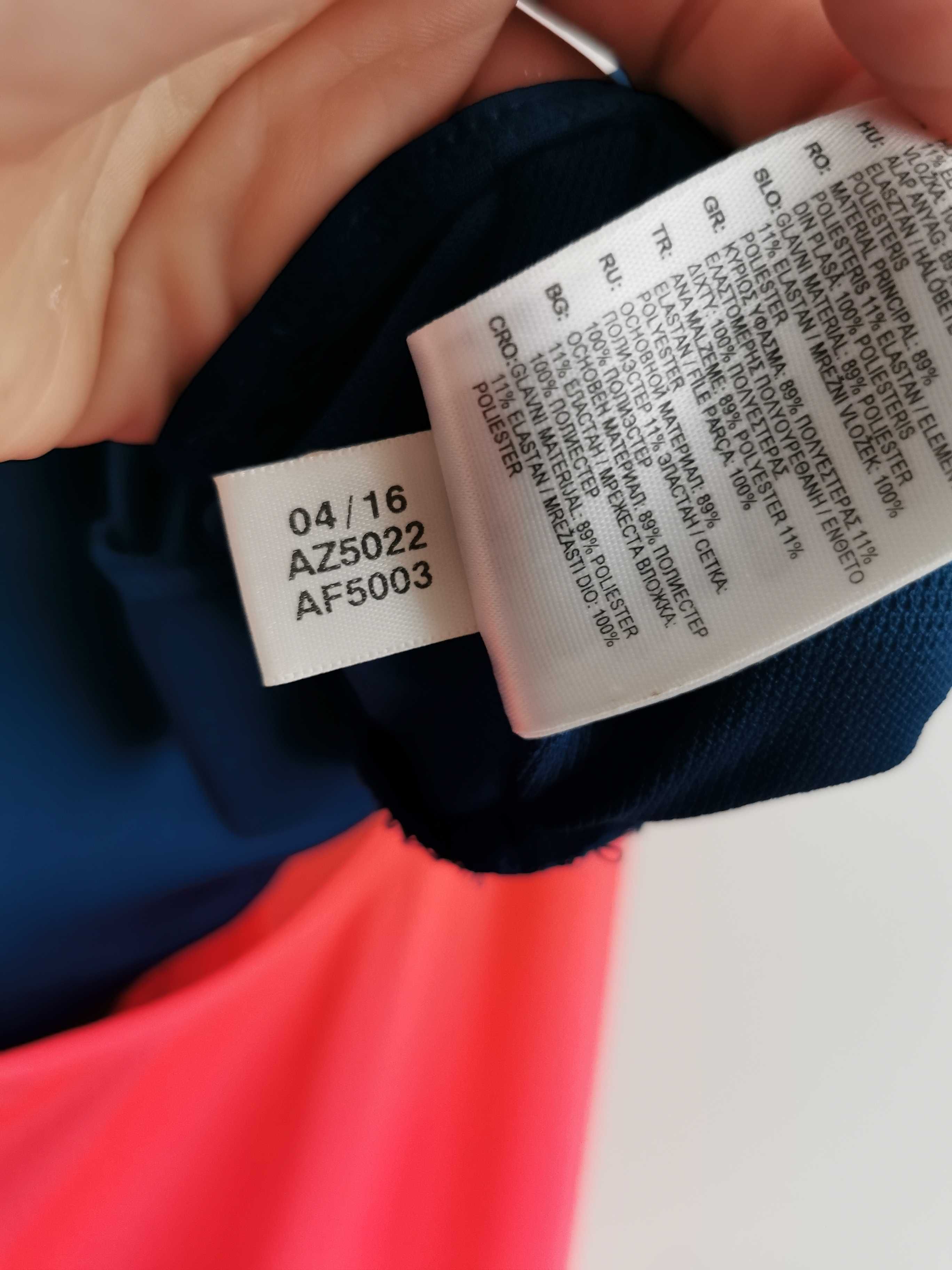 Adidas koszulka + top biustonosz sportowy 2w1 NOWE ORYGINALNE L/XL