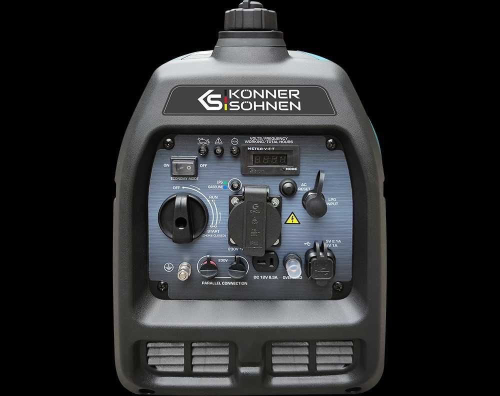 Газ - Бензин Konner&Sohnen KS3100iG S Инверторный генератор 3.1 Квт