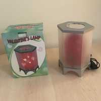 Projektor - lampka Walentynki - czerwone światło i ruchome serca