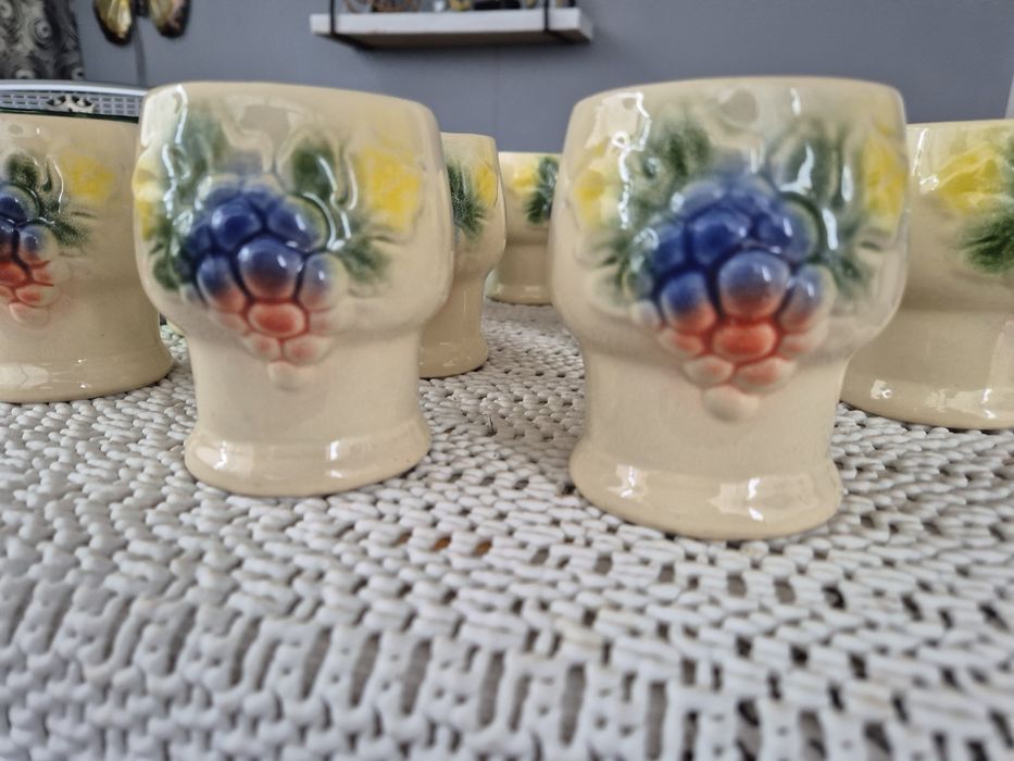 Stare kubki ceramiczne 12 szt