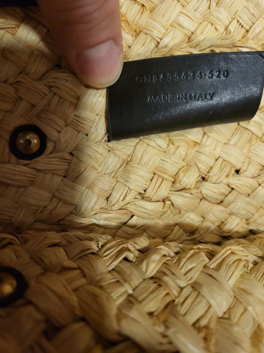 Saint Laurent солом’яна сумочка