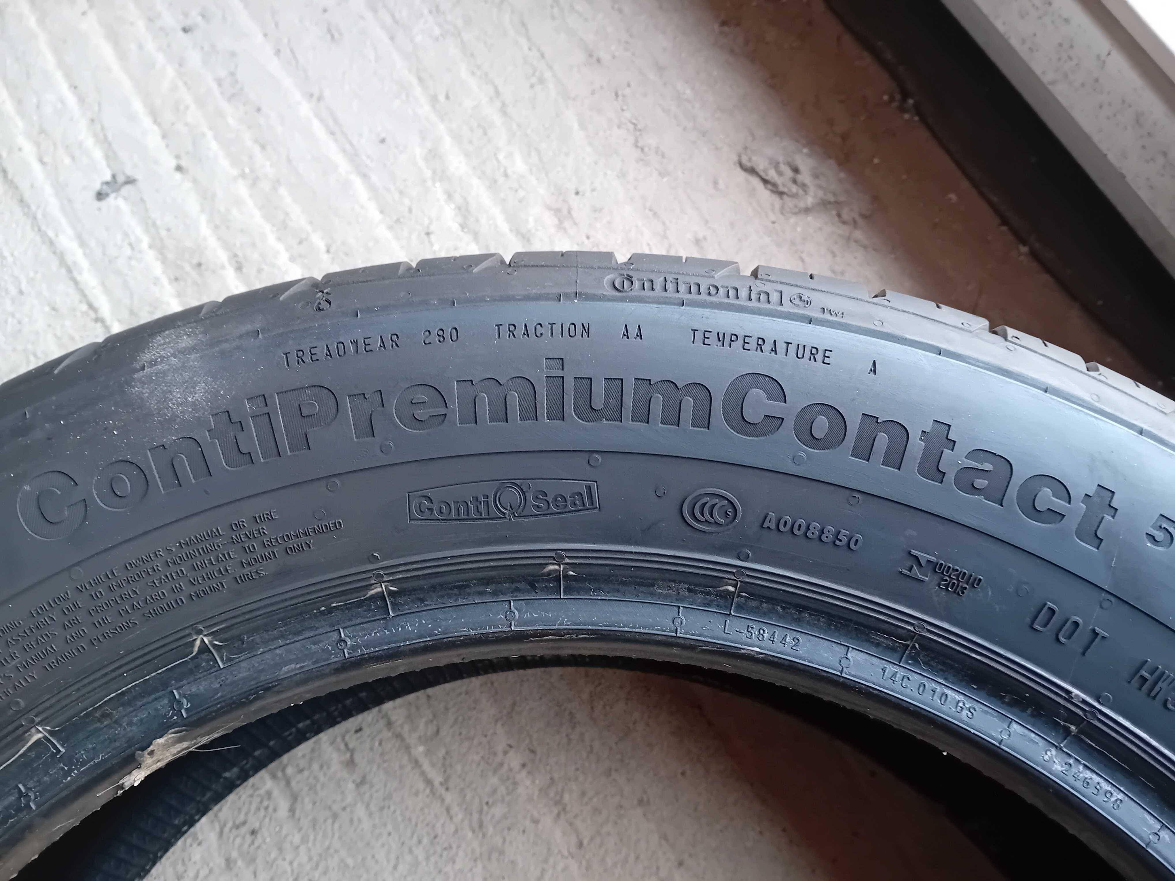 215/55/17 Continental ContiPremiumContact 5 ContiSeal 7,5mm 21rok FVAT