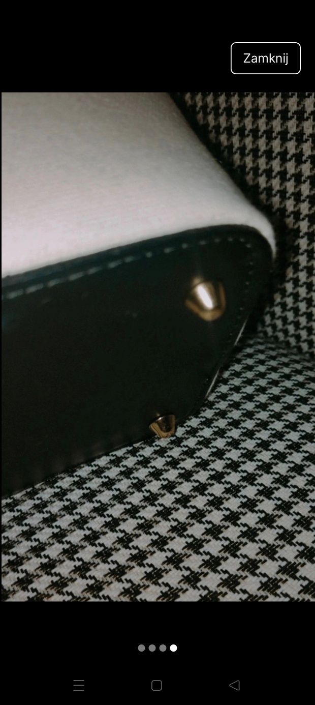 Torebka shopper, letnia beż/krem