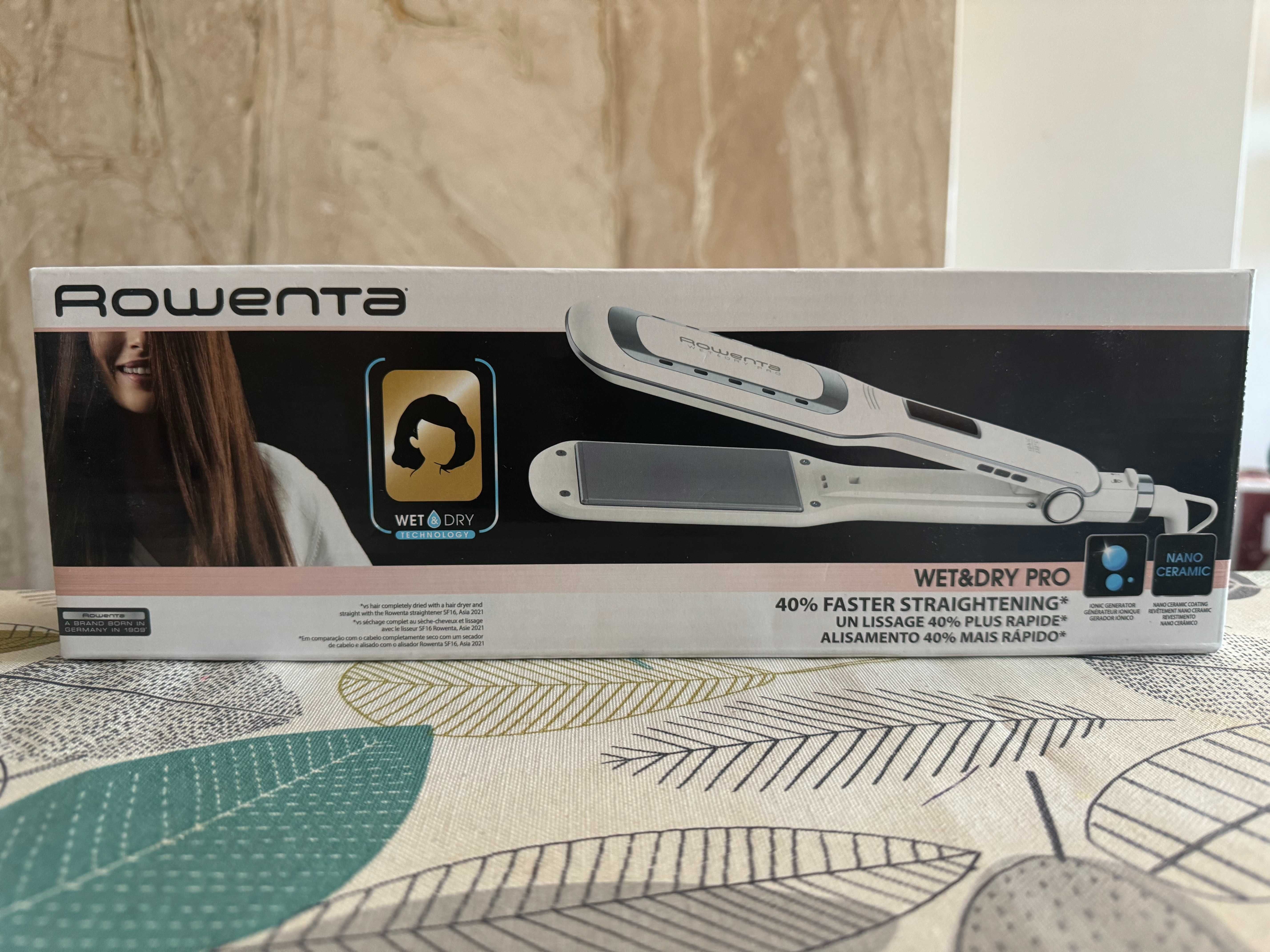 Alisador de cabelo rowenta (Wet&Dry Pro)