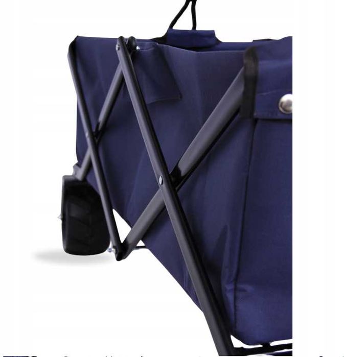 Wózek Transportowy Plażowy Składany 95 L Ogrodowy Turystyczny Łazik