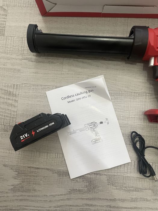 Pistola Selicone Bateria