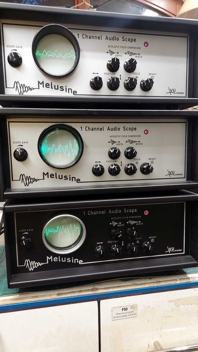 1 - Channel Audio Scope VUmeter dla Audiofila, wskaźnik wysterowania.