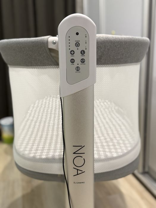 Ліжечка манеж NOA ME 1125-S графітовий