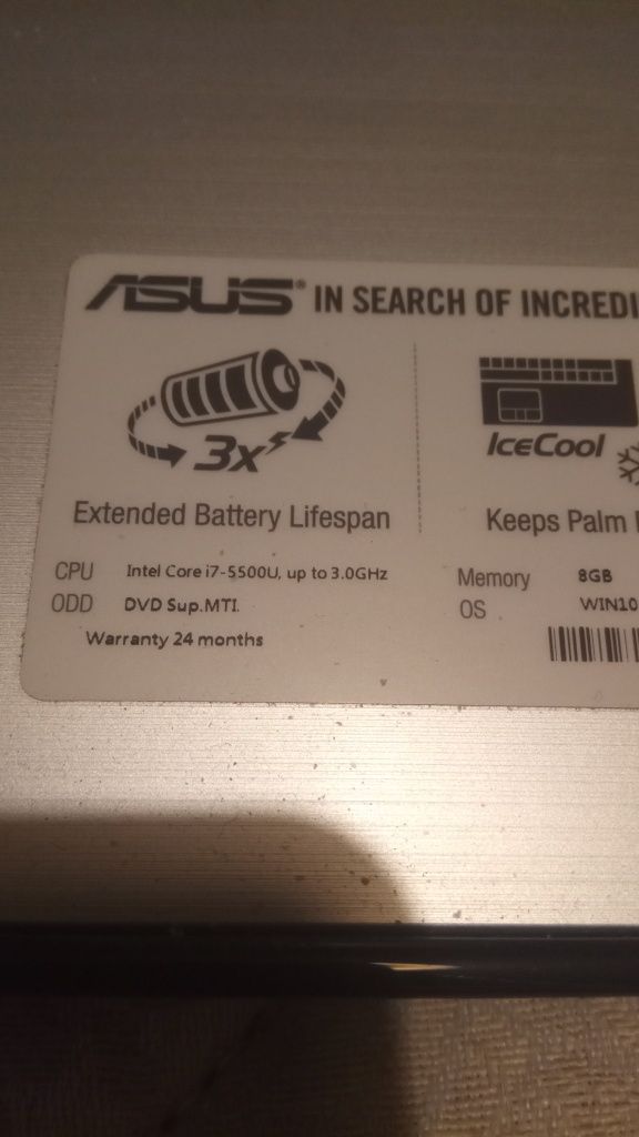 Computador ASUS I7