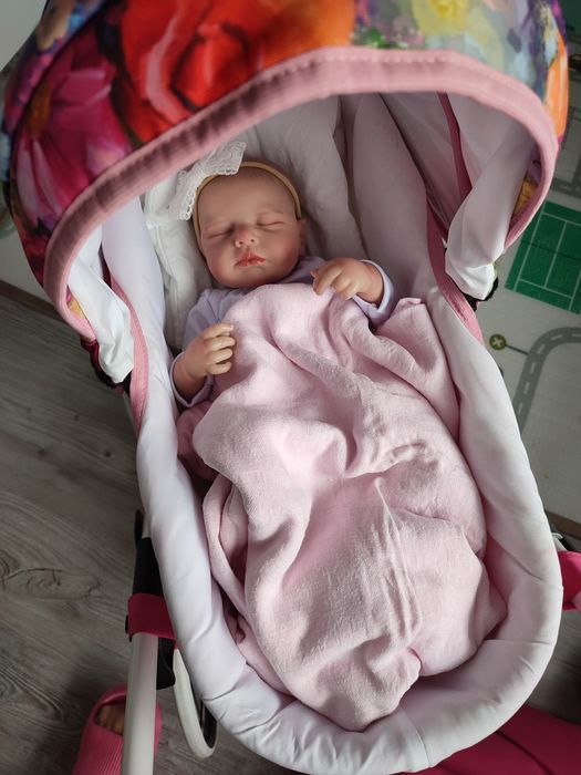 NOWA, piękna, super realistyczna lalka reborn, Mikołaj, Święta, prezen