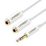 Ugreen kabel przewód rozdzielacz słuchawkowy mini jack 3,5 mm - 2 x mi