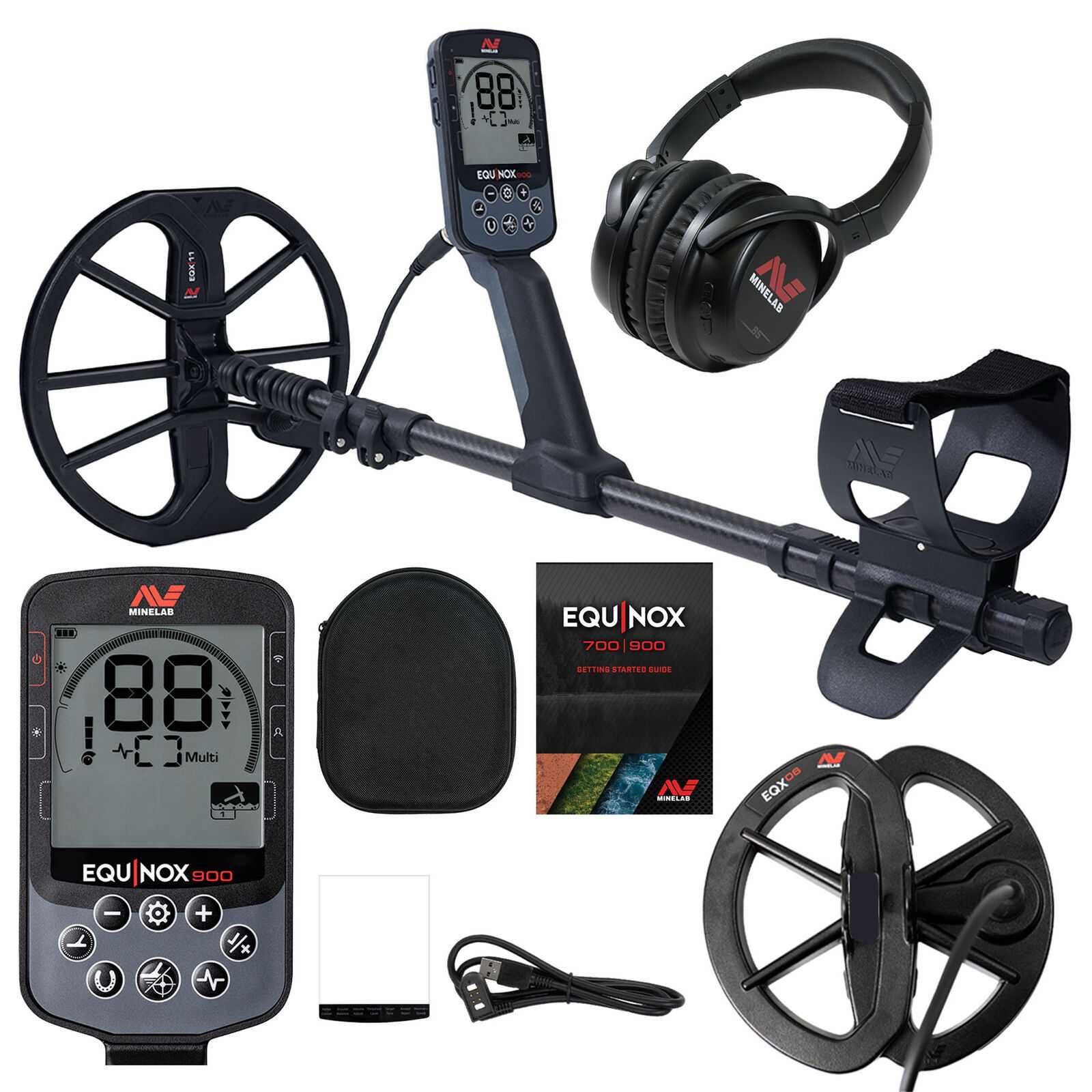 Металошукач Minelab Equinox 900 - 2 котушки! Офіційна гарантія