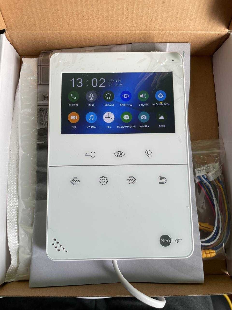 Відеодомофон (монітор) 7” Neolight Tetta+ з функцією запису