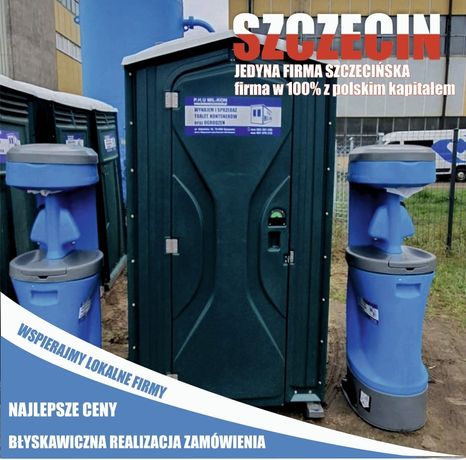Wynajem toalet przenośnych oraz kontenerów-PHU MIL-KON-nr1w Szczecinie