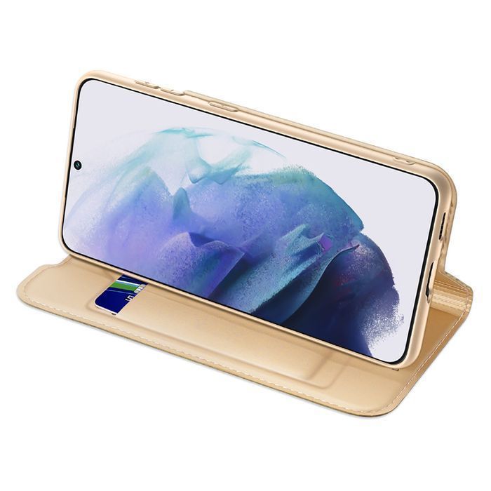 Pokrowiec Dux Ducis Skin Pro z Klapką Samsung Galaxy S22 Plus - Złoty