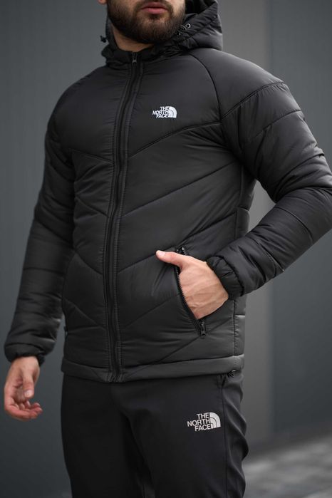 Куртка чоловіча осіння The North Face чорна