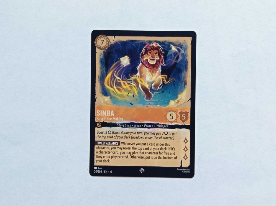 Simba - King in the Making #20 – Whispers in the Well – Disney Lorcana