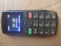Telemóvel  para idosos com botão SOS e teclado grande menu em espanhol