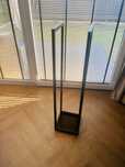 Stojak na drewno metalowy solidny