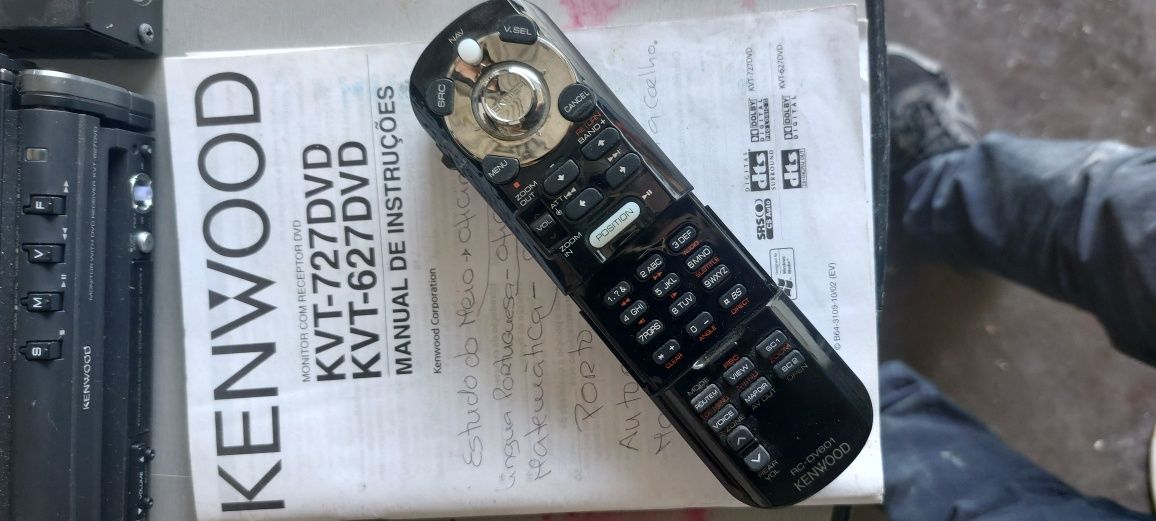 TV Kenwood KVT 627 DVD , Sistema multimédia