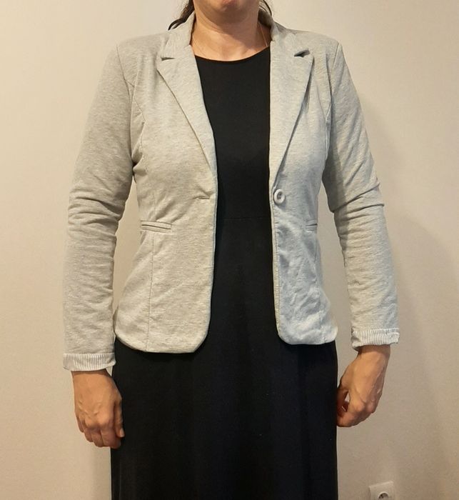 Marynarka damska żakiet XL szara