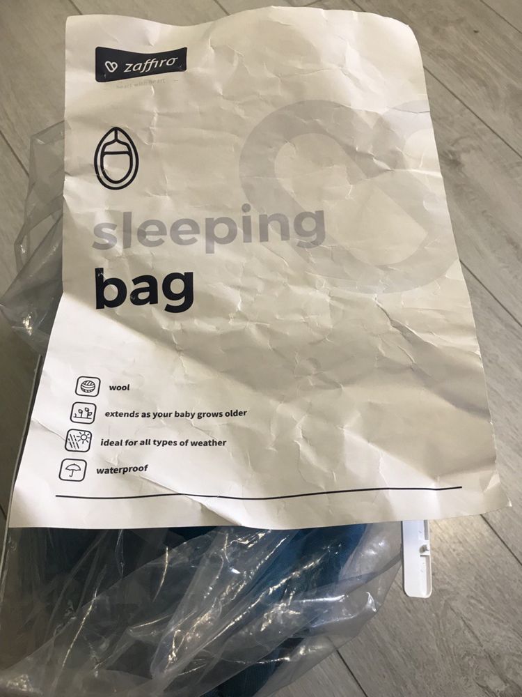 Спальный мешок-конверт на овчине Zaffiro